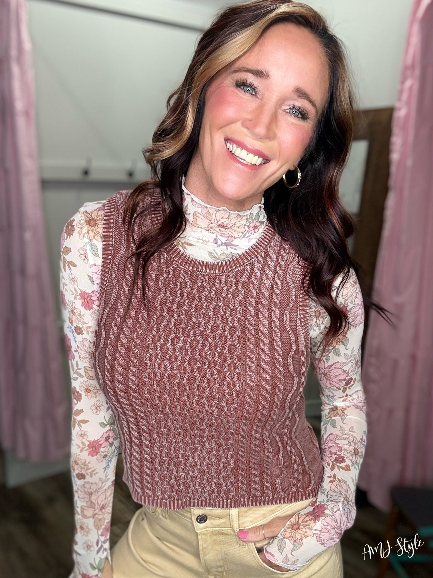 Driftwood Dream Sweater Tank
