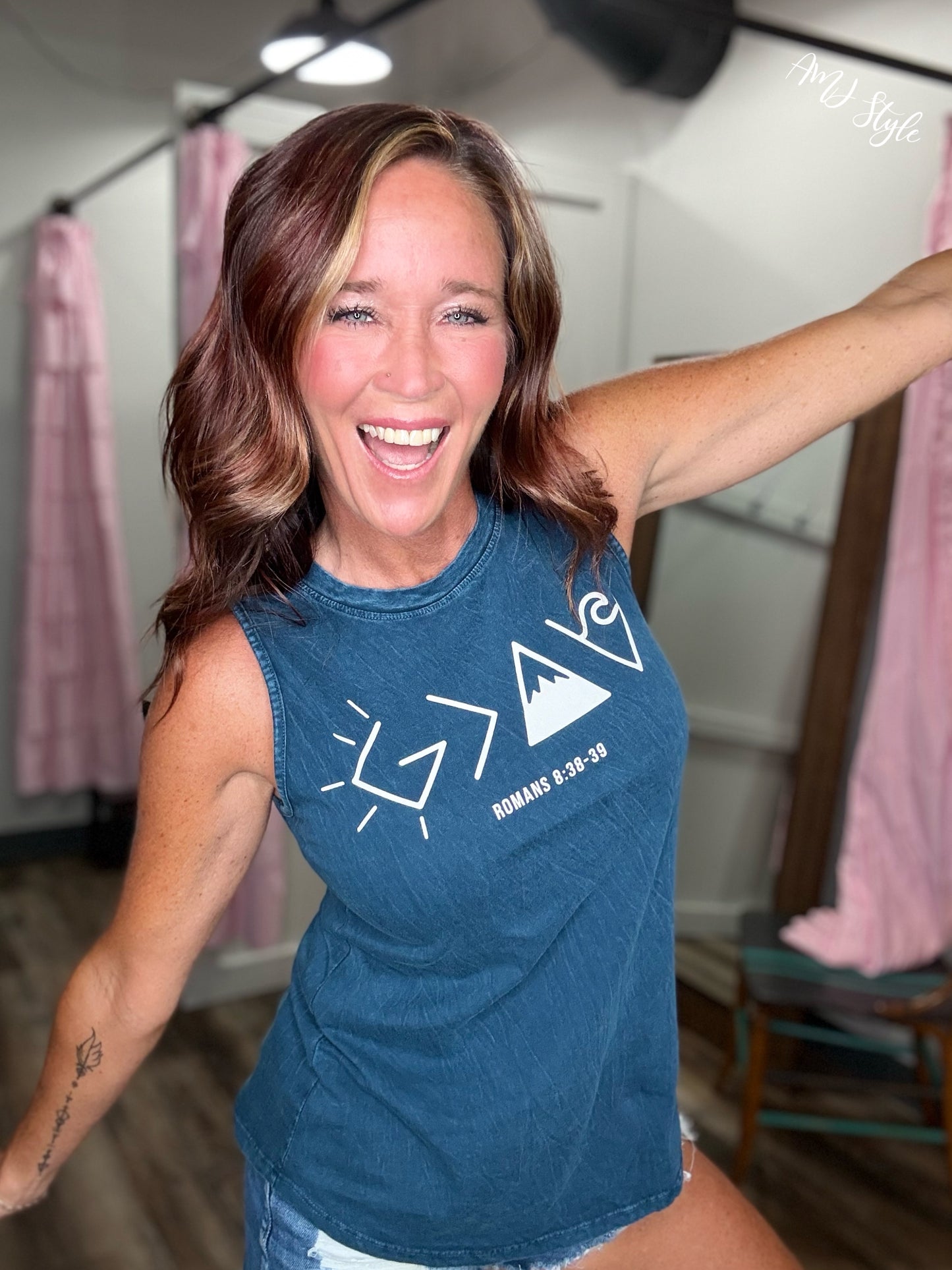 God Is Greater Vintage Tank