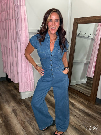 The Denim Edit Jumpsuit
