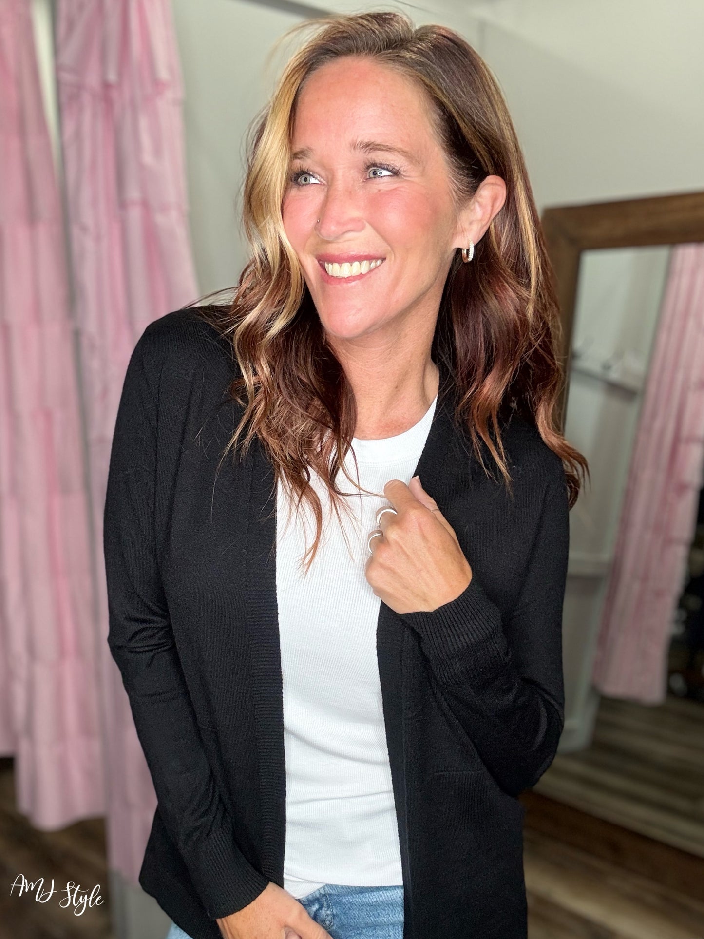 Simple Chic Cardi - Black