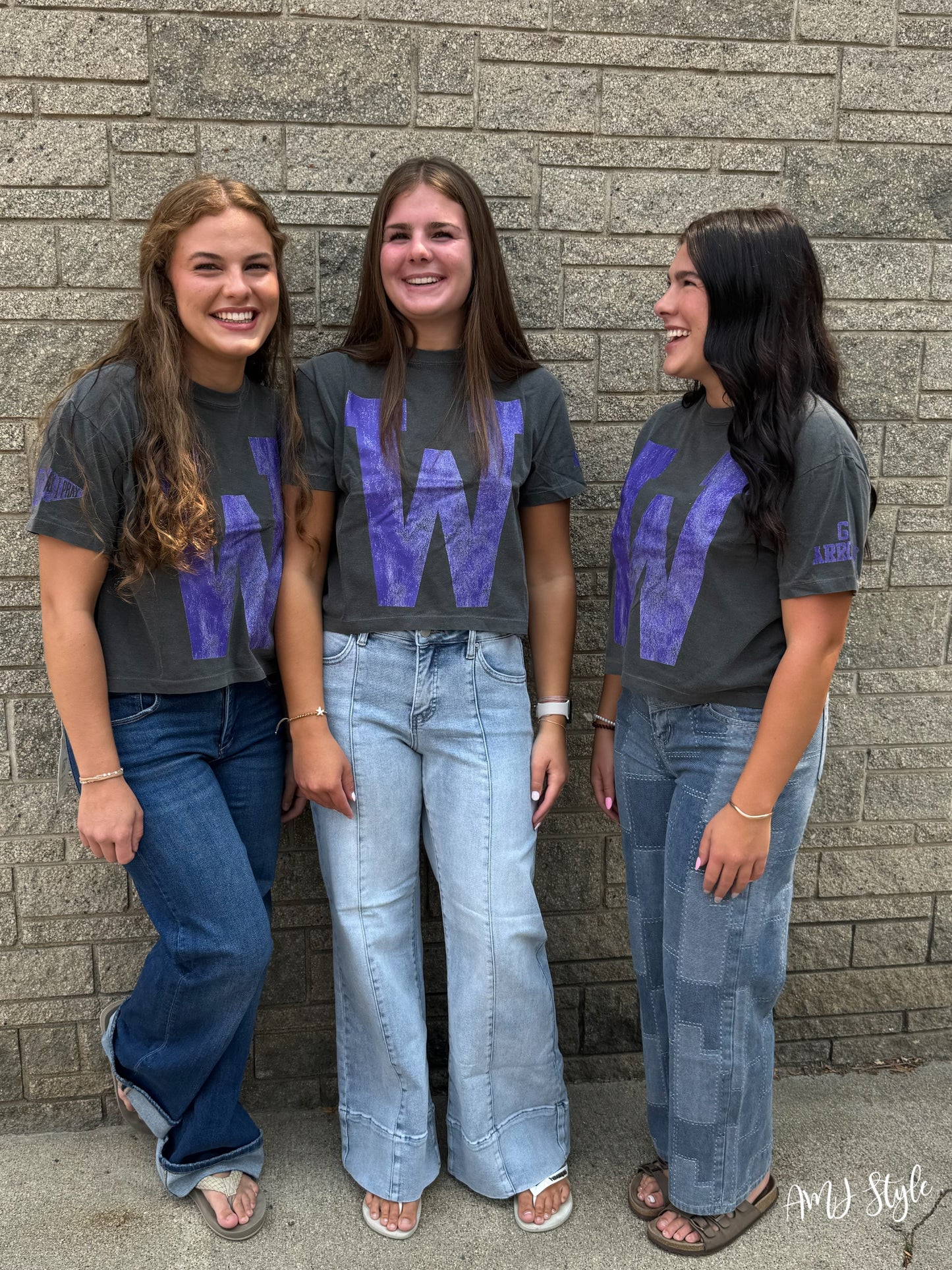 W Gameday Boxy Tee