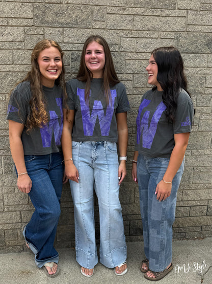 W Gameday Boxy Tee