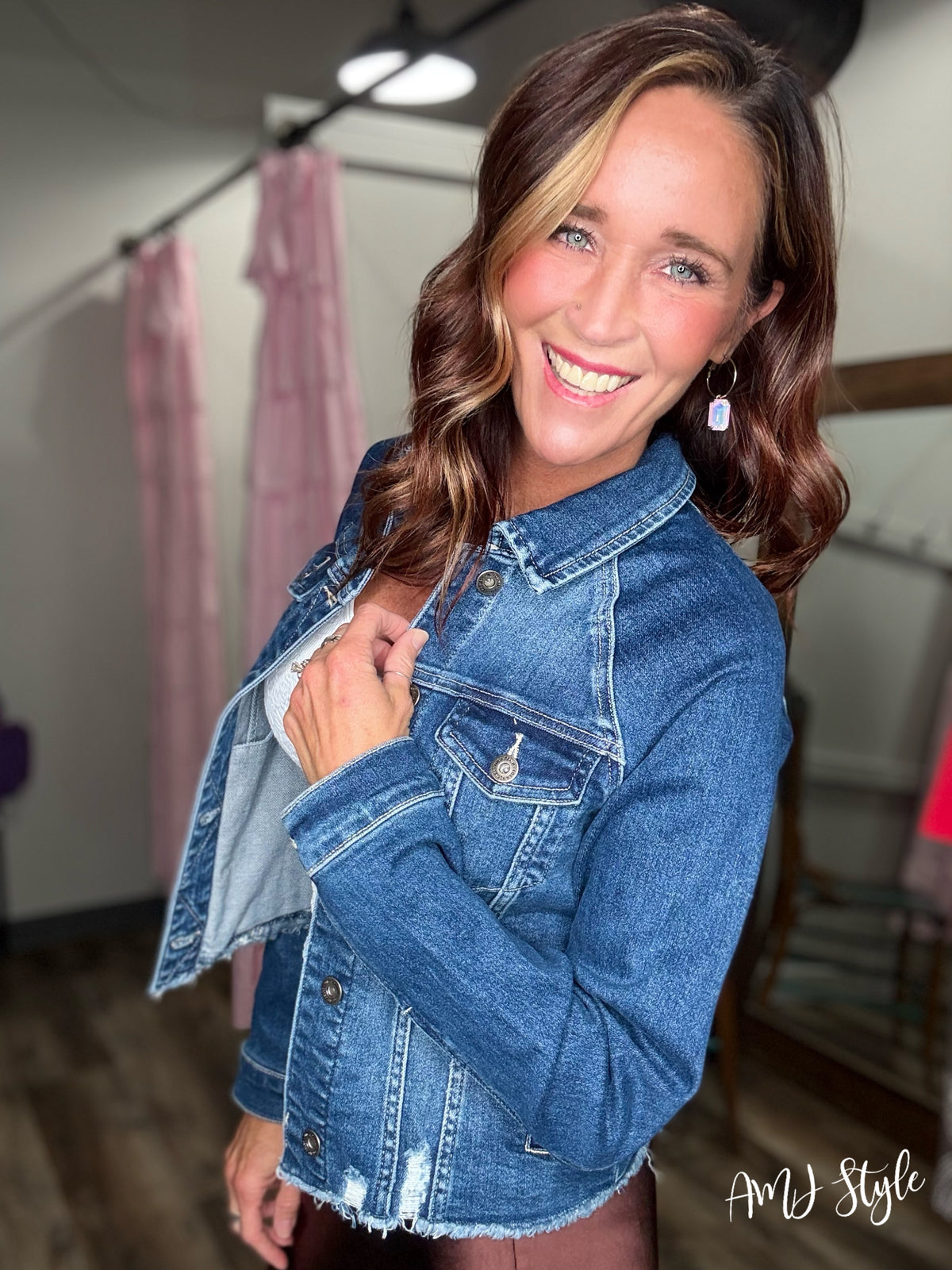 All Day Denim Jacket - Dark Wash