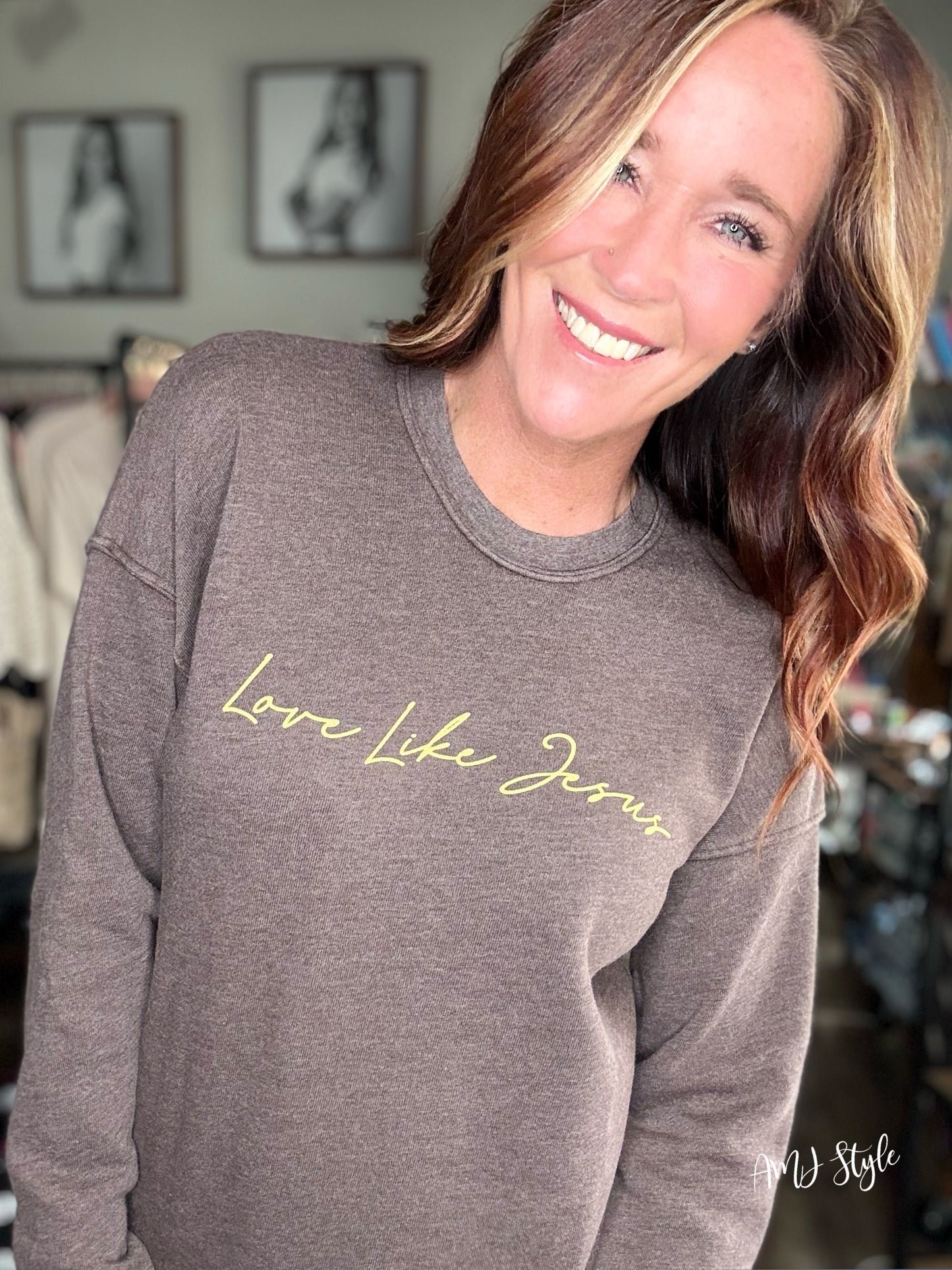 Love Like Jesus Vintage Sweatshirt