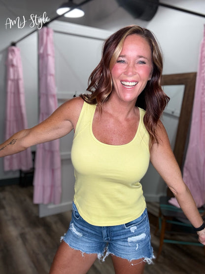 Happy Hues Tank - Yellow