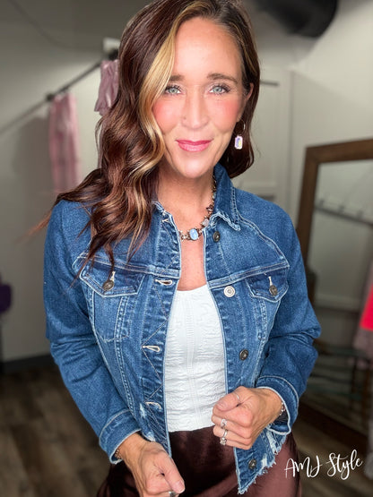 All Day Denim Jacket - Dark Wash