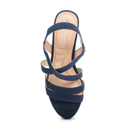 Bijous Cork Wedge Sandal