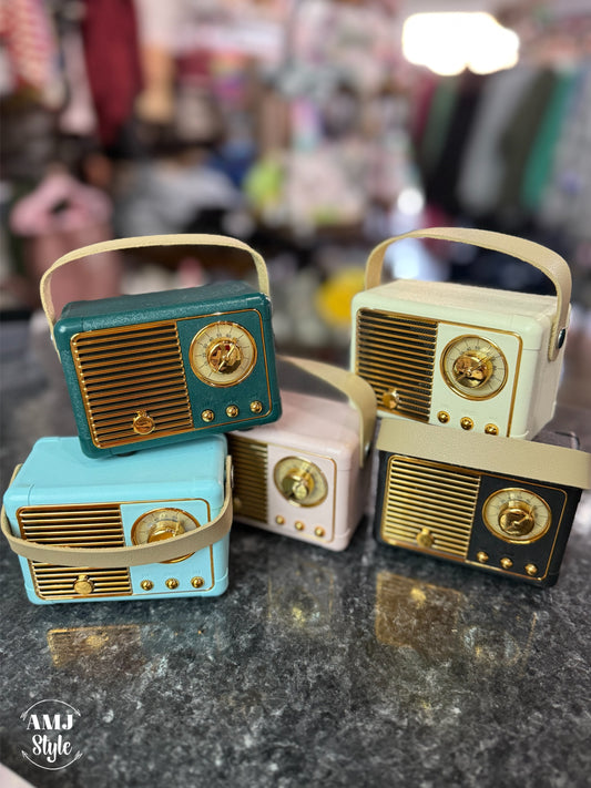 Retro Mini Wireless Bluetooth Speaker