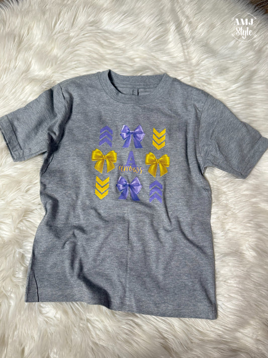 Arrows Kiddo Bow Tee