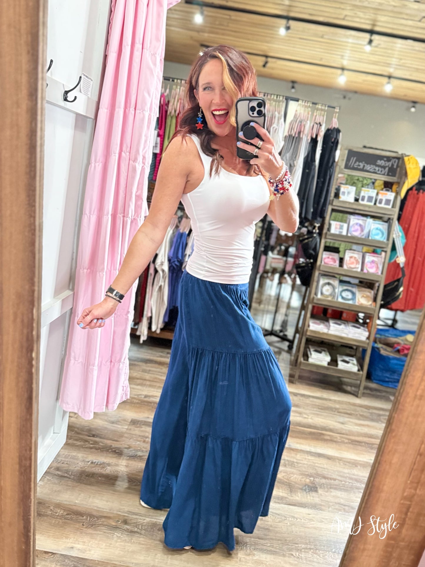 Wanderlust Wide Leg Pants - Denim