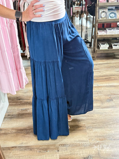 Wanderlust Wide Leg Pants - Denim