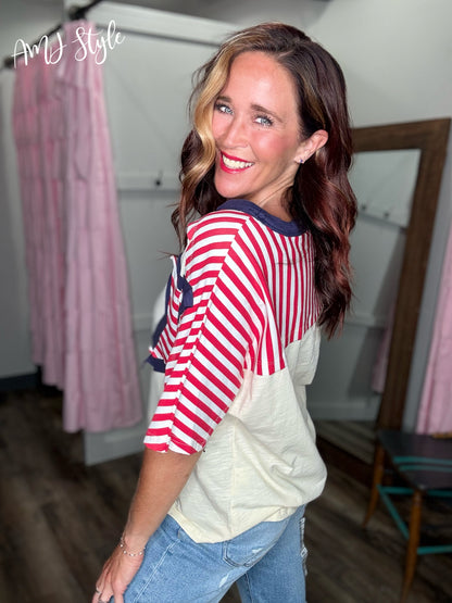 Beautiful Bold Star Top