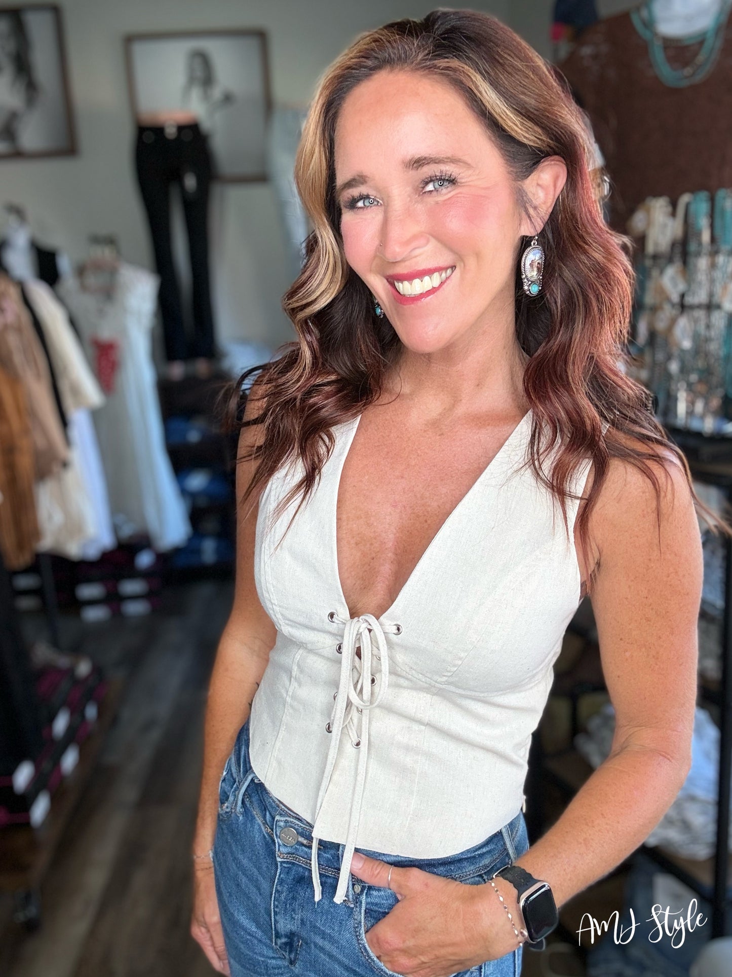 The Graceful Tie Vest