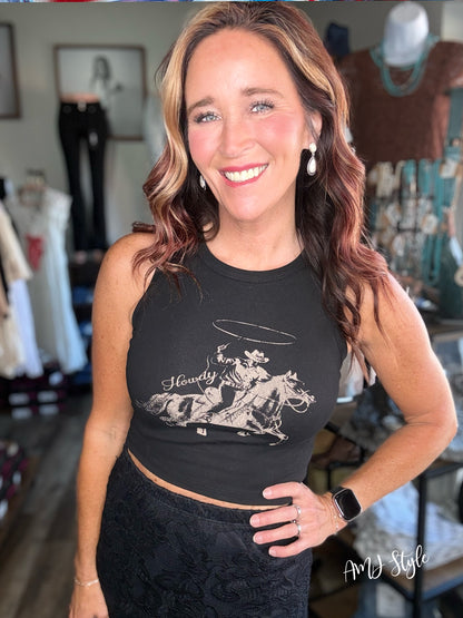 Howdy Crop Tank