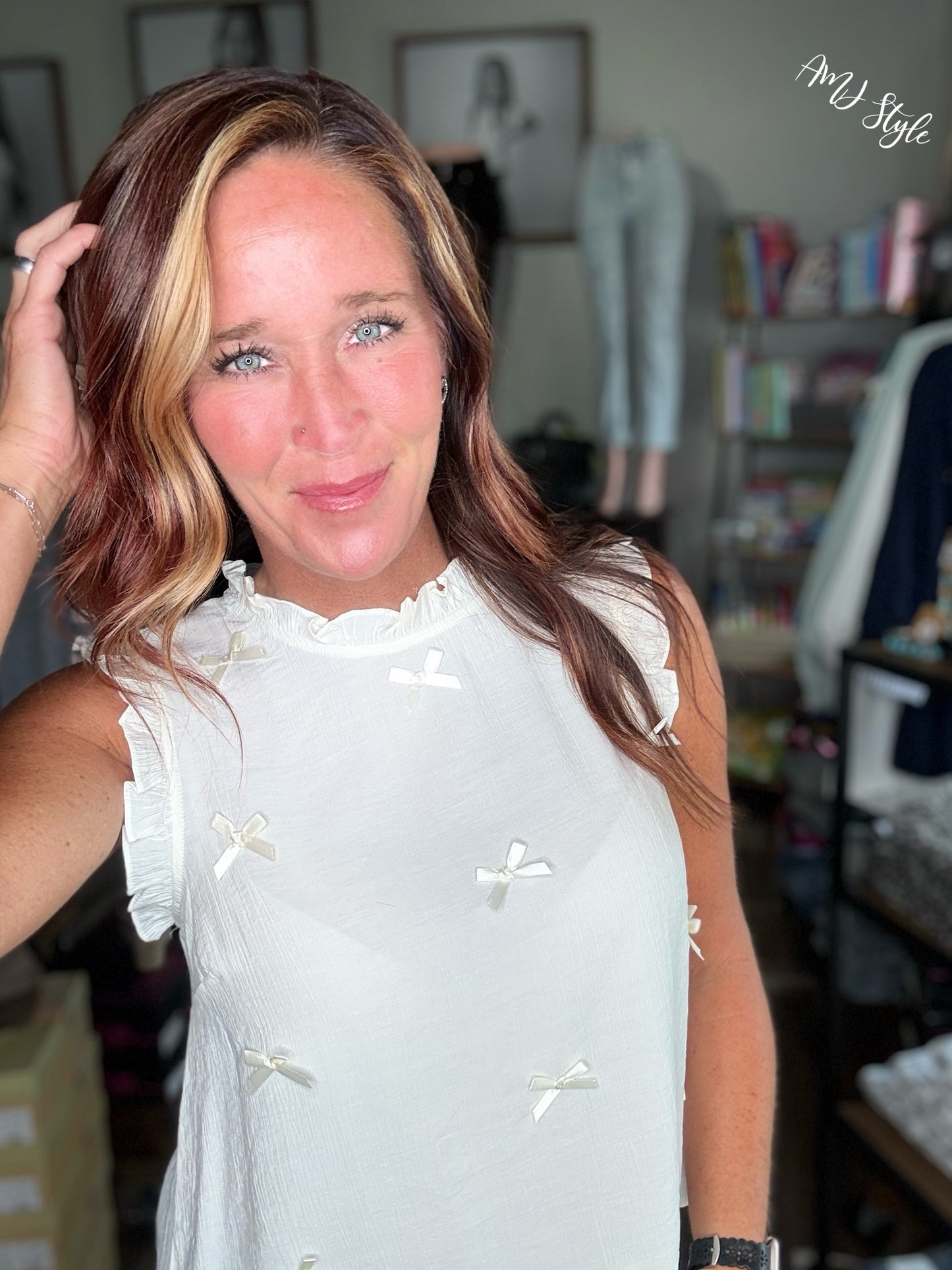 Ribbon Bow Top
