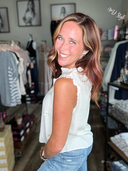 Ribbon Bow Top