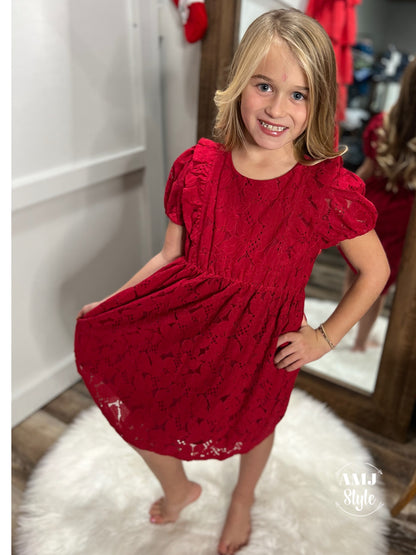 Ariel Lace Kiddo Dress