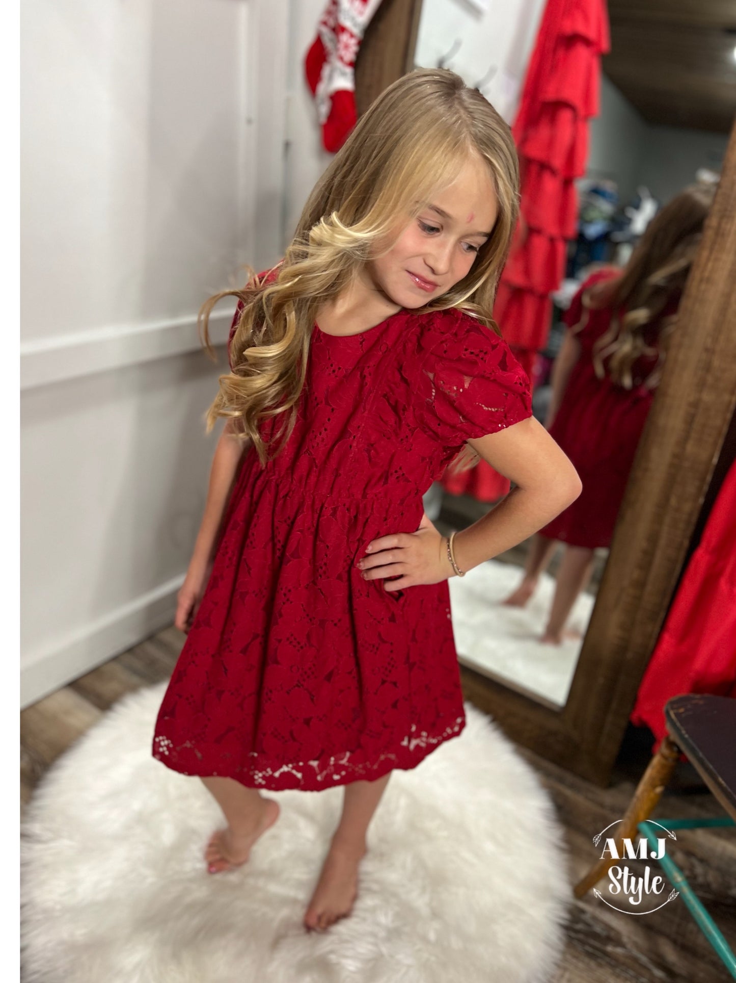 Ariel Lace Kiddo Dress