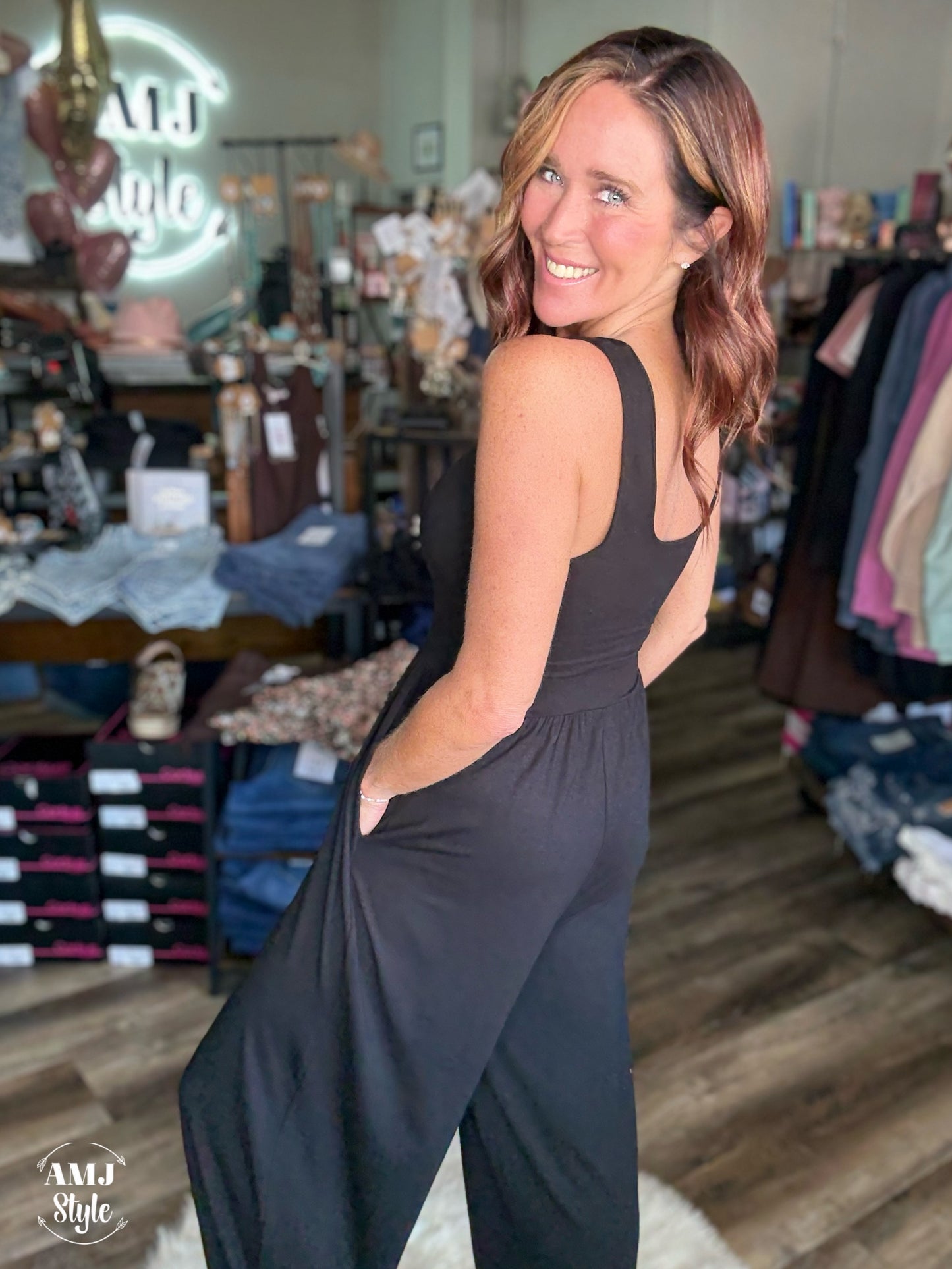 Midnight Black Jumpsuit