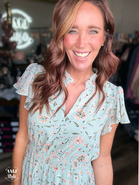 Wildflower Midi Dress