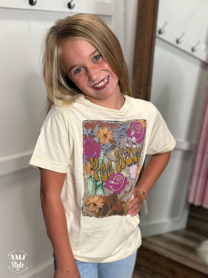Yee Haw Bling Kiddo Tee