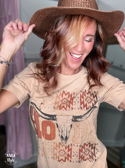 Howdy Bling Tee