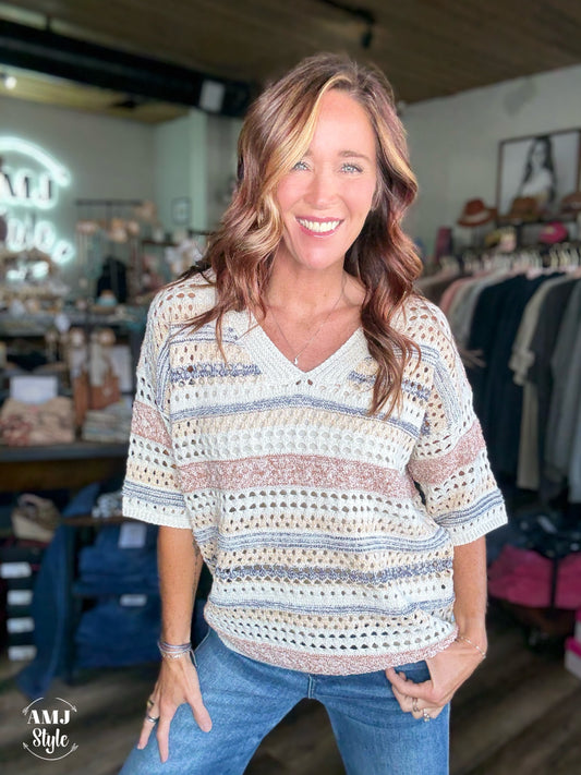 Boho Flair Sweater