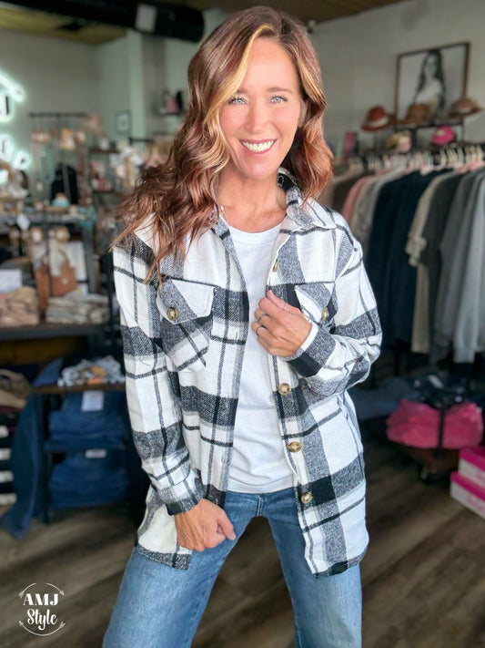 Timber Trail Flannel - Black