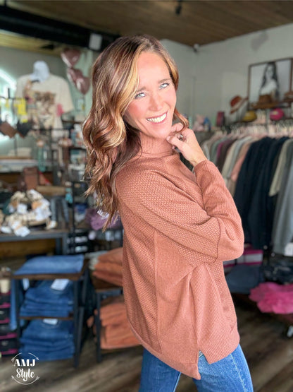 Chrissy Cowl Neck Top