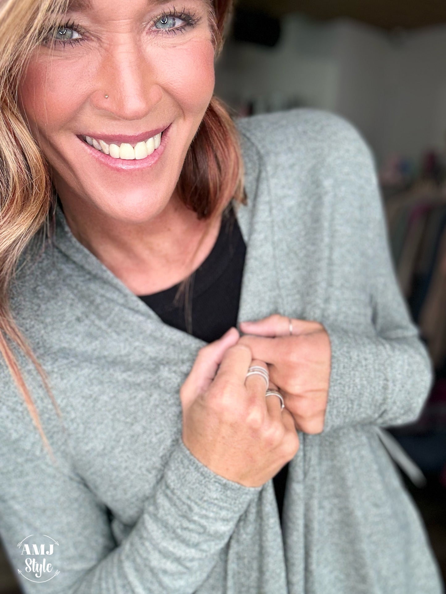 The Optimal Cardi - Dark Olive