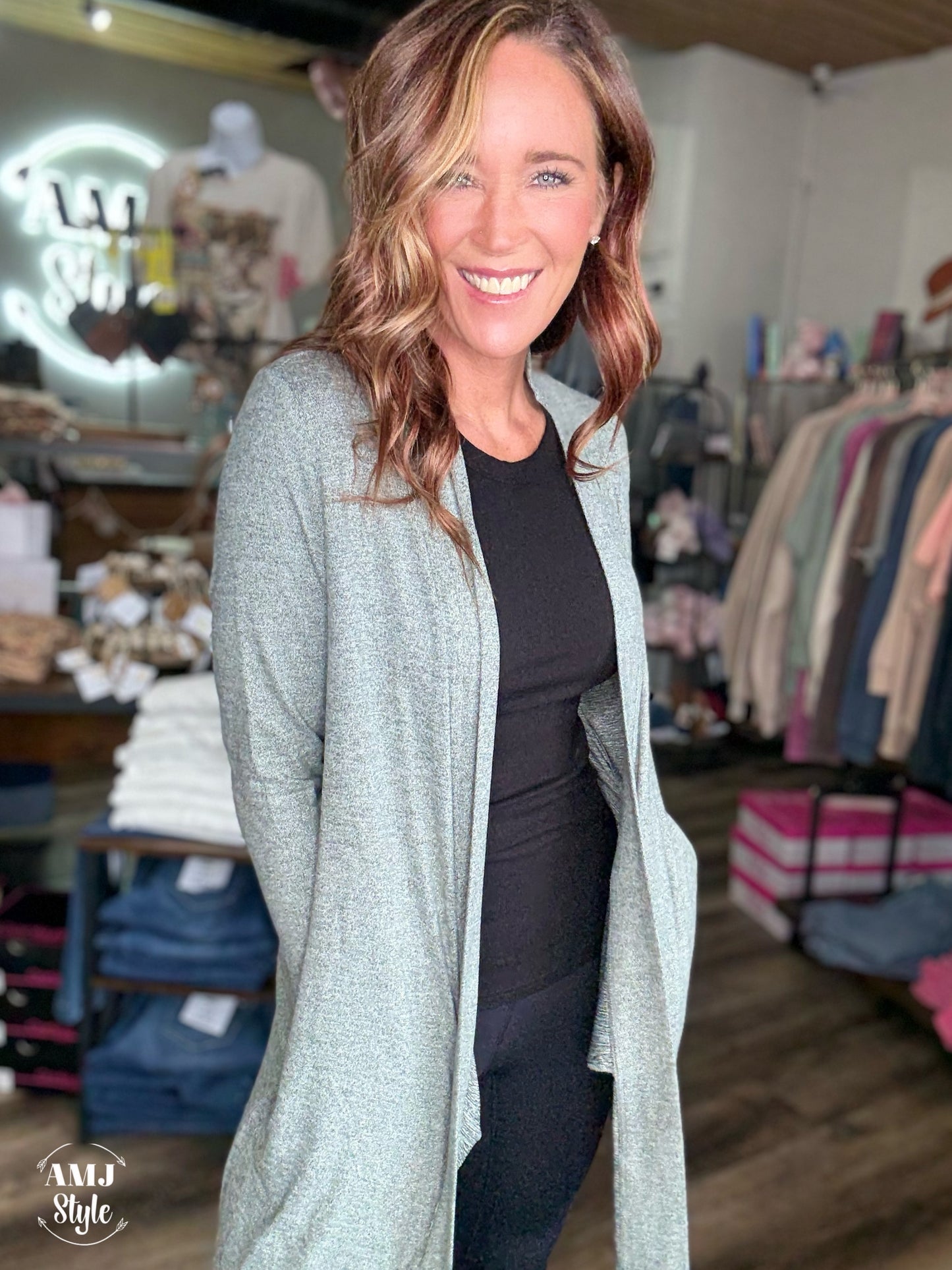 The Optimal Cardi - Dark Olive