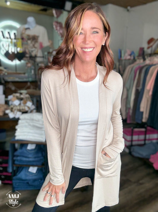 The Ultimate Lounge Cardi - Natural