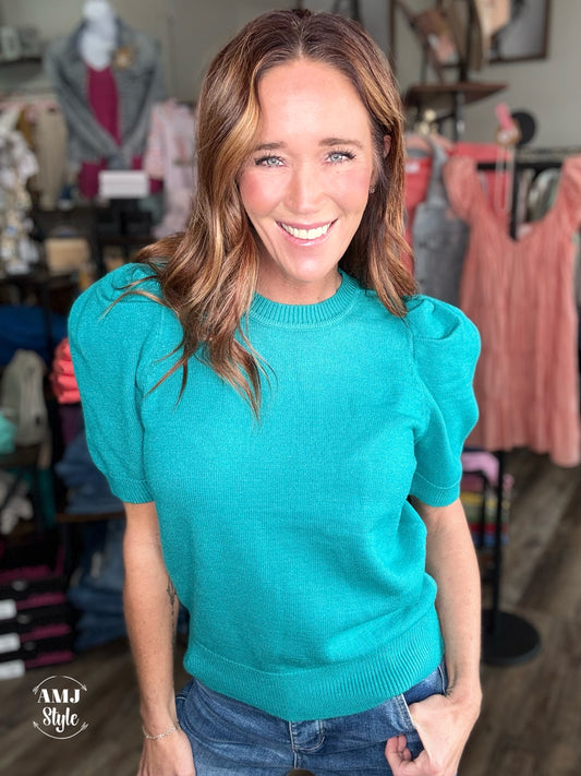 Emerald Muse Sweater Top