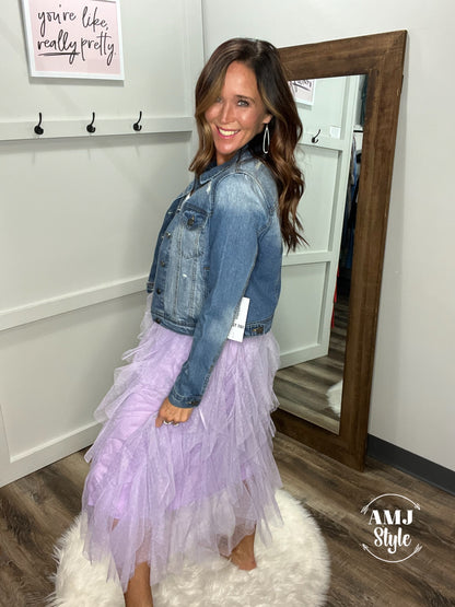 Alayna Tulle Skirt - Lilac