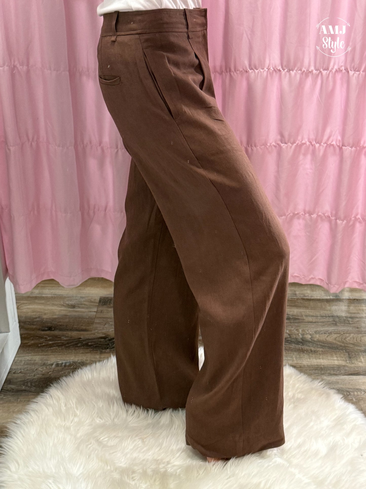 Pintuck Pleat Pants