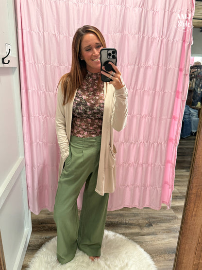 Pintuck Pleat Pants