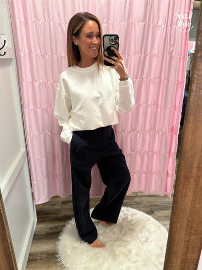 Pintuck Pleat Pants