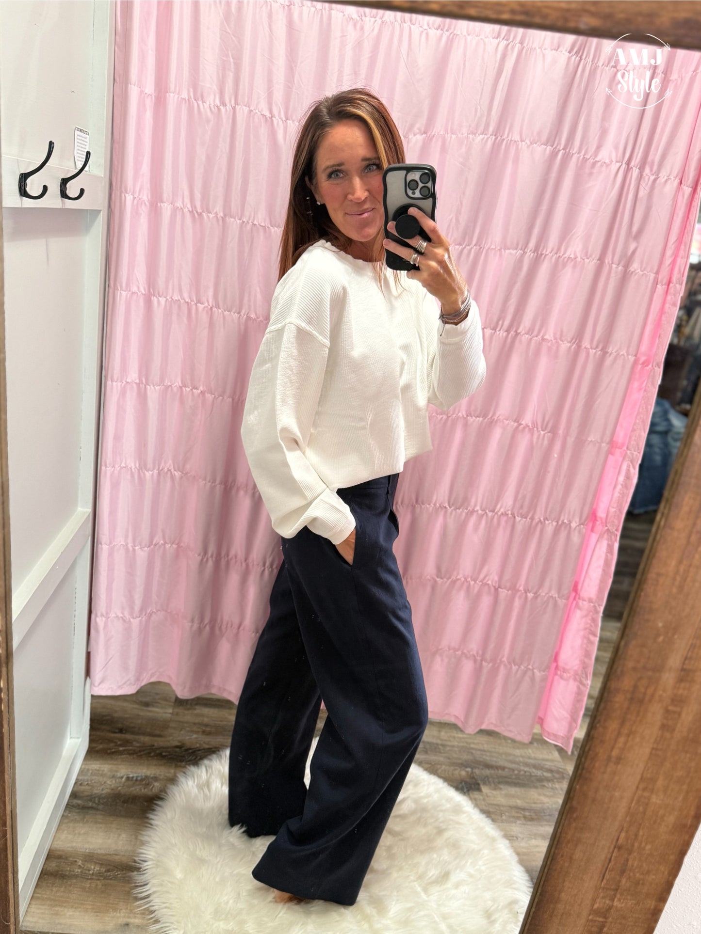 Pintuck Pleat Pants