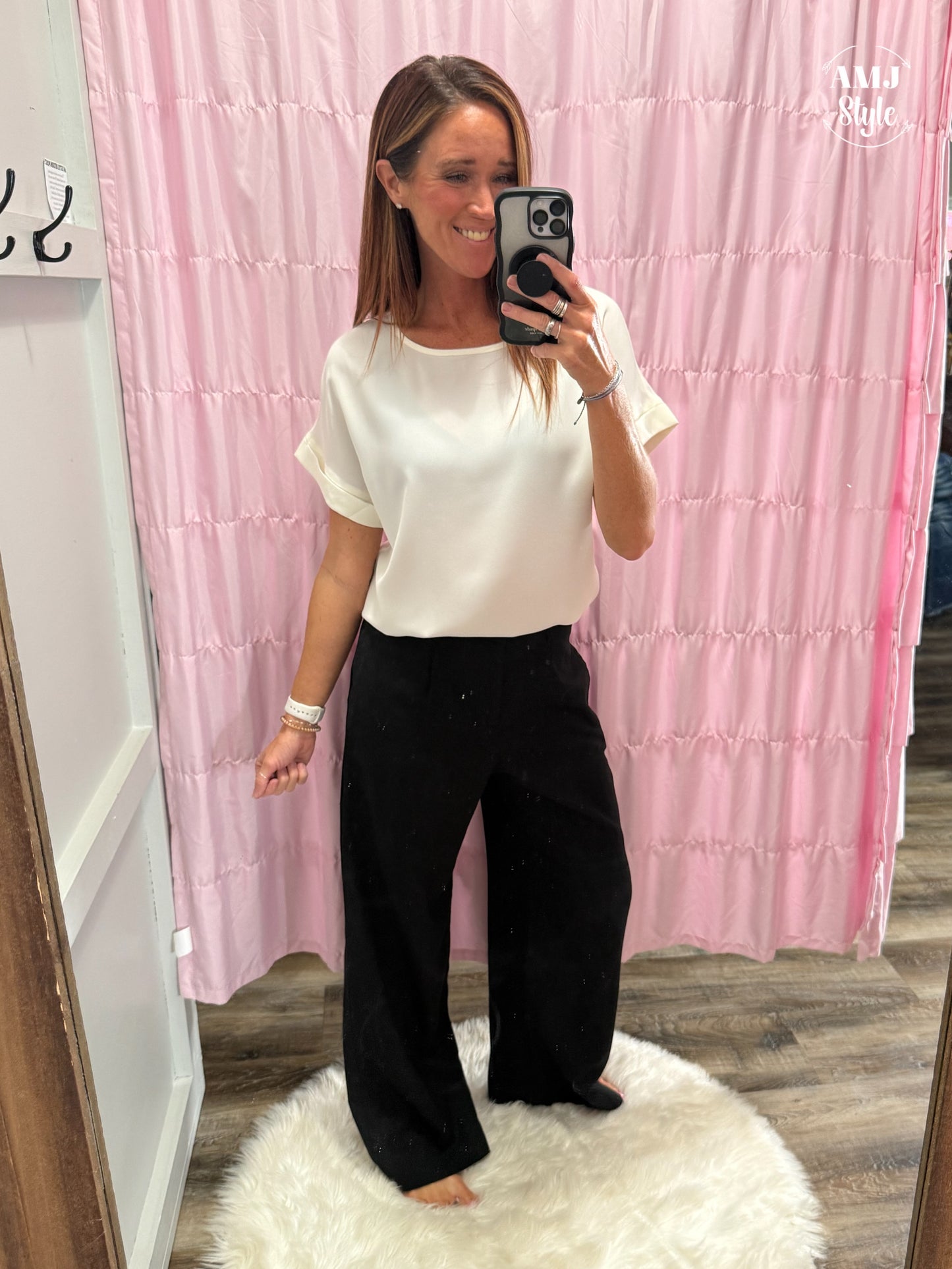 Pintuck Pleat Pants