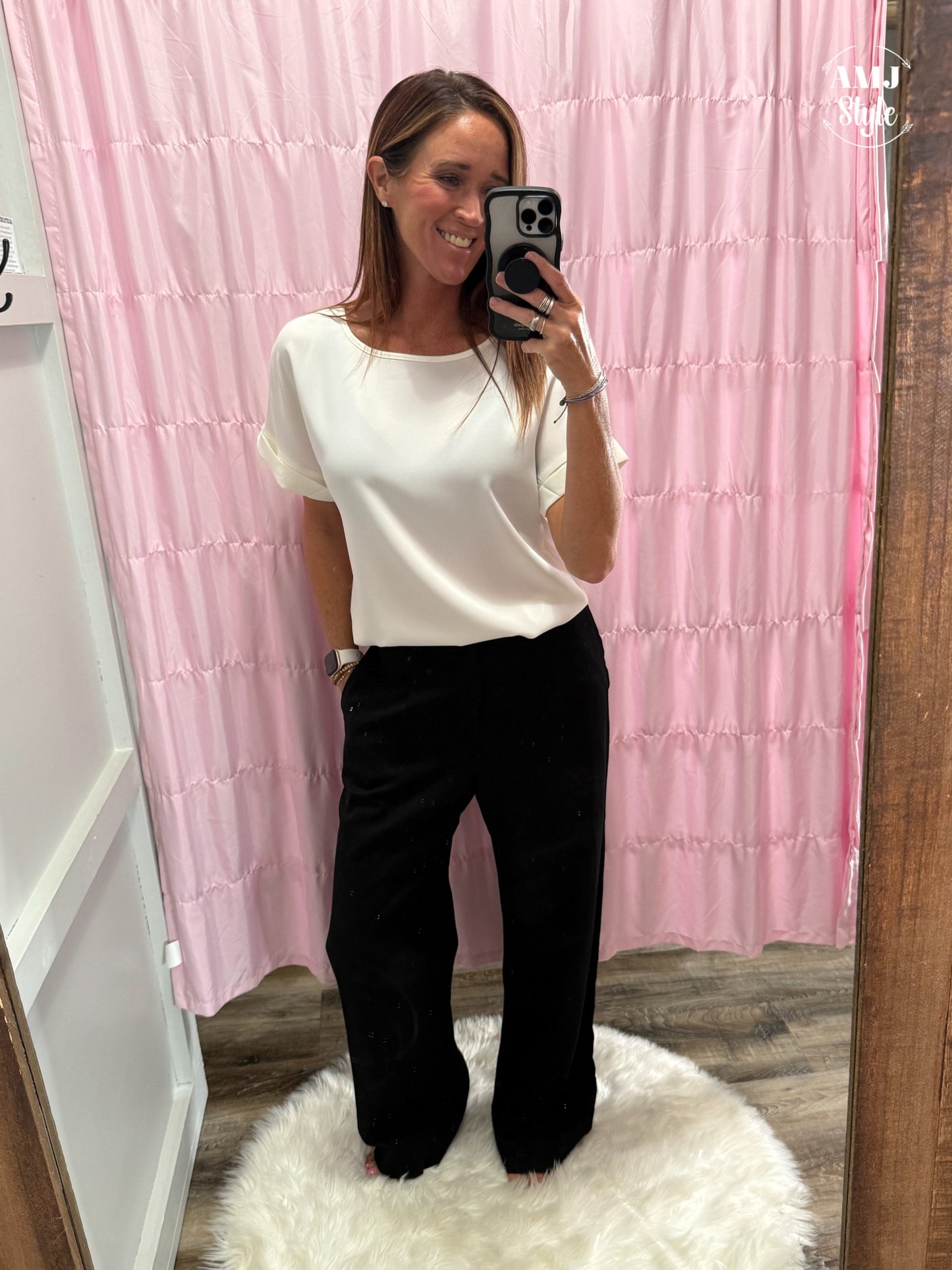 Pintuck Pleat Pants