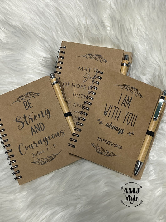 Scripture Notebook & Pen Set