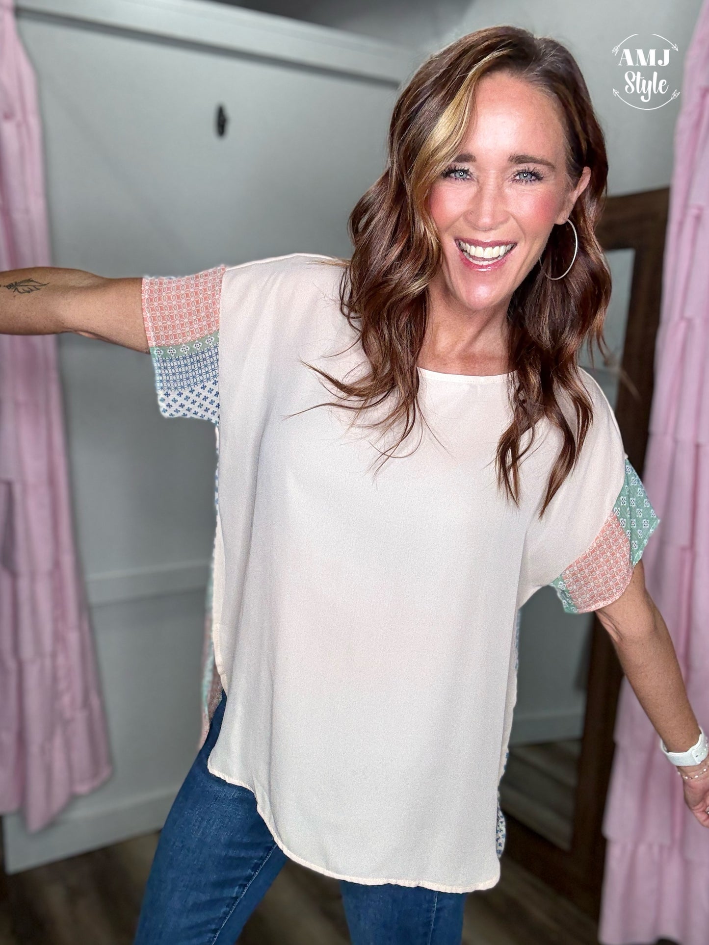 Free Spirit Linen Top