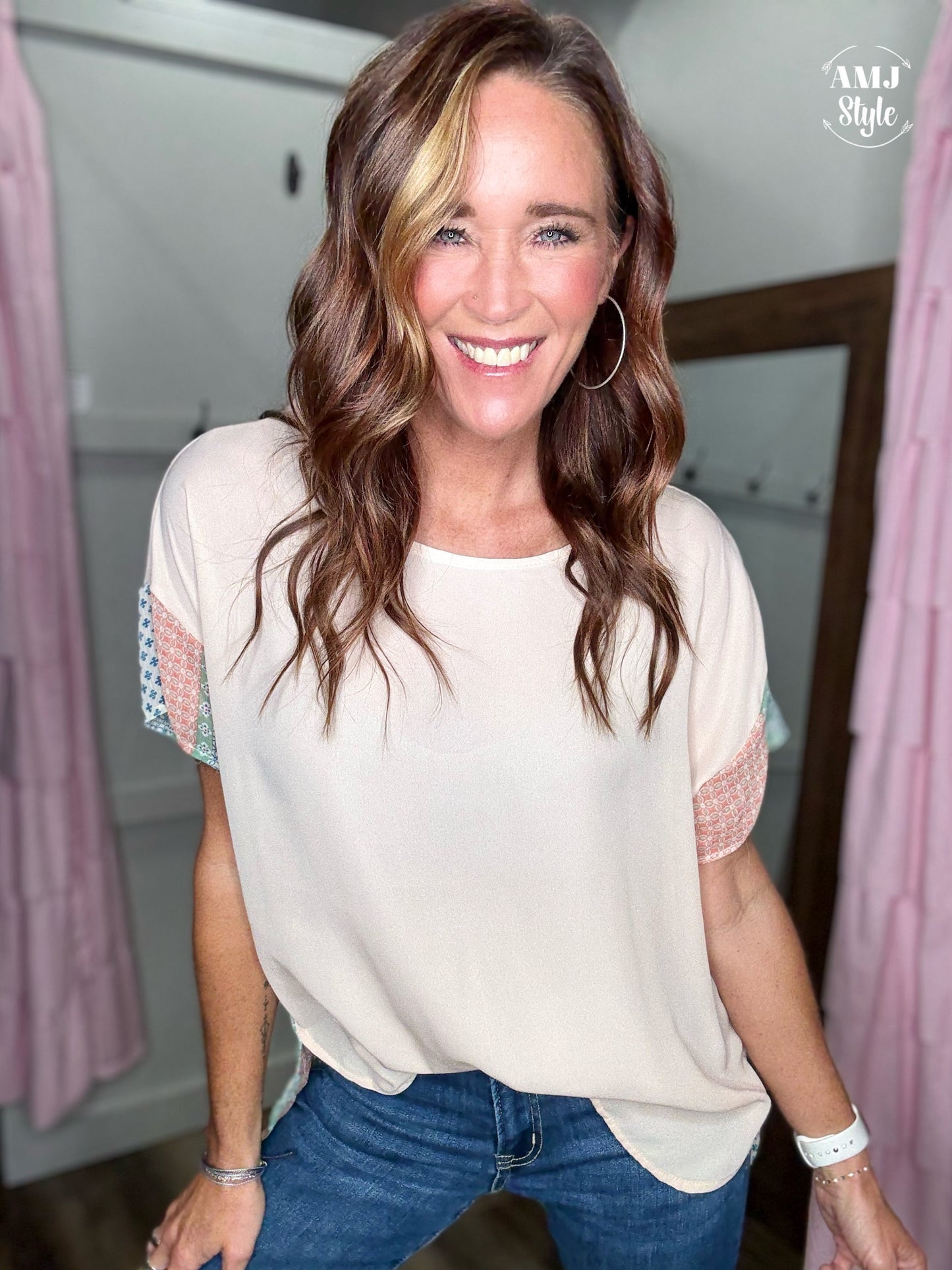 Free Spirit Linen Top