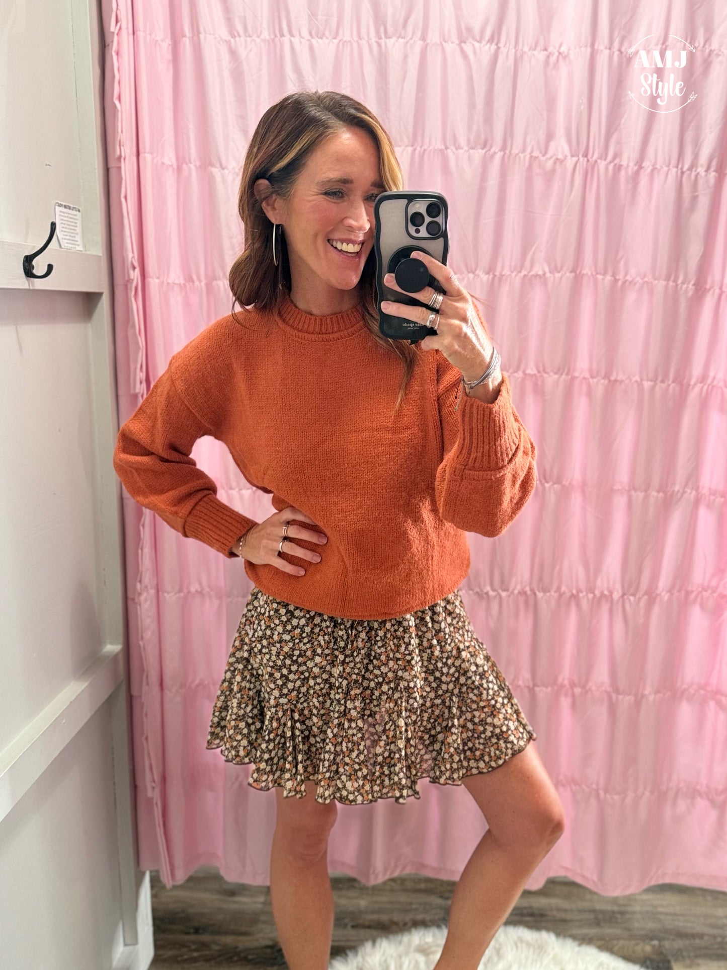Ditsy Floral Twirl Skirt