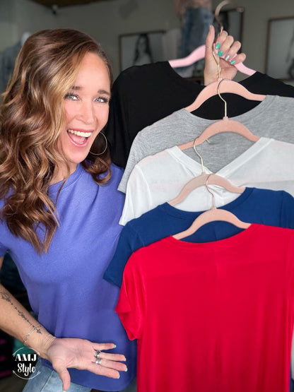Simple Rayon Blend Top