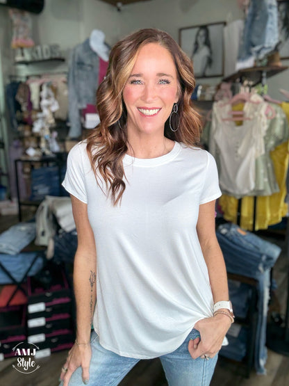 Simple Rayon Blend Top