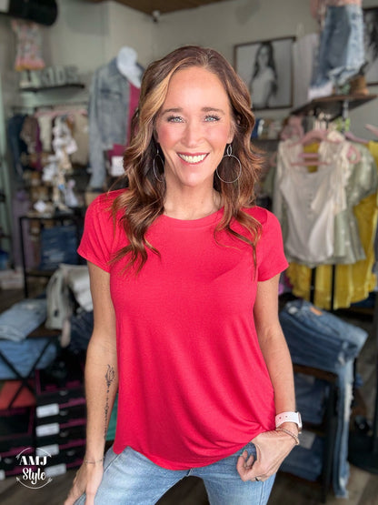 Simple Rayon Blend Top