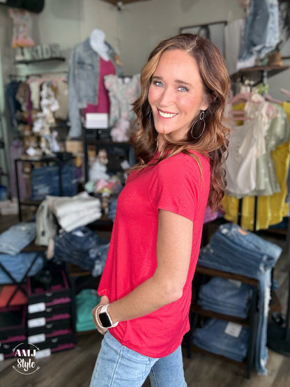 Simple Rayon Blend Top