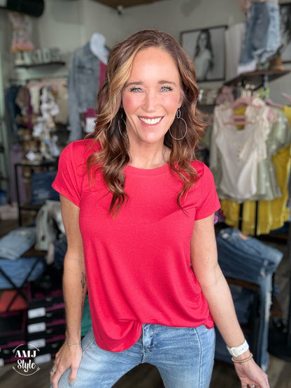 Simple Rayon Blend Top