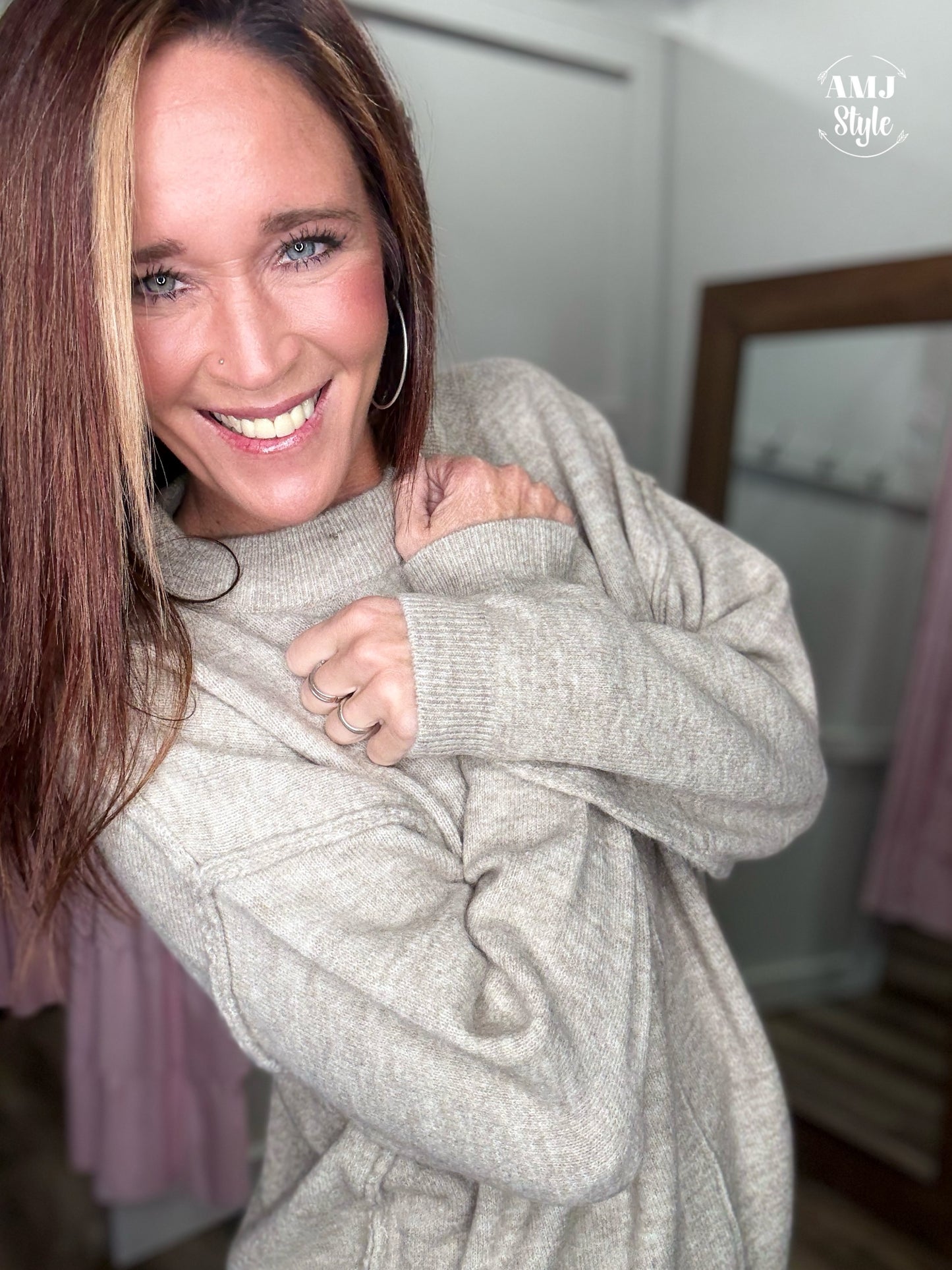 Hearthside Sweater - Mocha